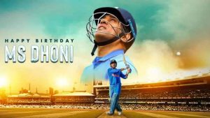 Happy Birthday MS Dhoni wishes, Images