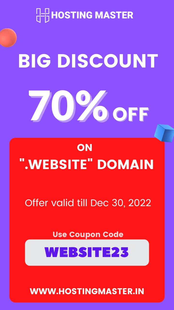 Happy New Year Offer with Hosting and Domain